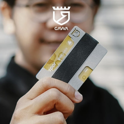 GAWA Card Holder EDC Metal - Dompet/Wallet