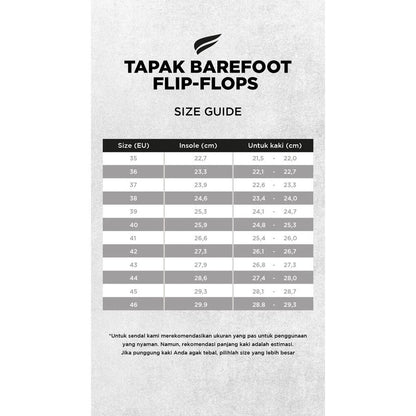 Sandal Pyopp Fledge - Tapak V1.5 Barefoot Flip Flops - Forest Green