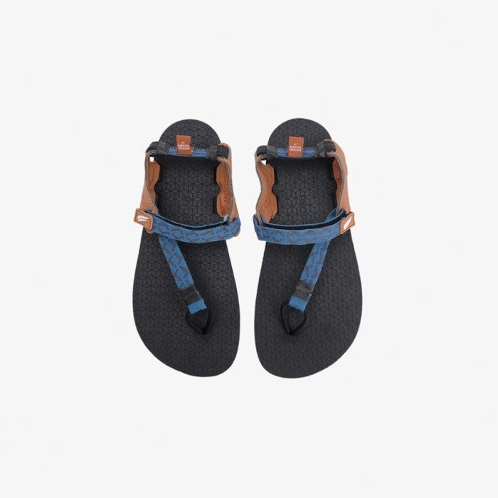 Sandal Pyopp Fledge  - Tapak V1.5 Barefoot Flip Flops - Azure Blue Terracota