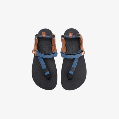 Sandal Pyopp Fledge  - Tapak V1.5 Barefoot Flip Flops - Azure Blue Terracota