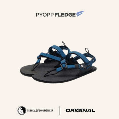 Sandal Pyopp Fledge - Jejak Lite Barefoot Flip Flops X Tirta
