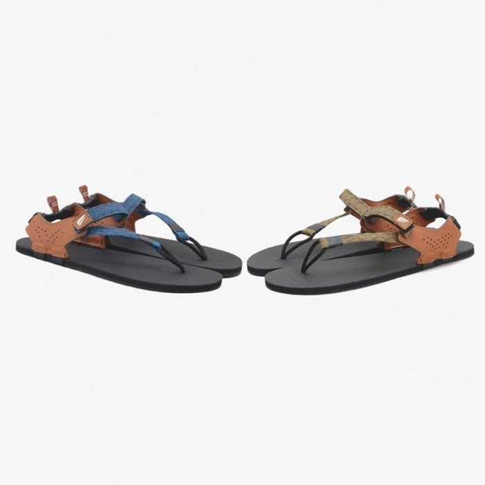 Sandal Pyopp Fledge  - Tapak V1.5 Barefoot Flip Flops - Azure Blue Terracota