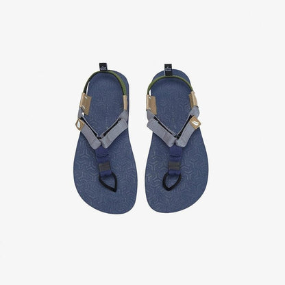 Sandal Pyopp Fledge - Jelajah Road Barefoot Flip Flops - Indigo Ember