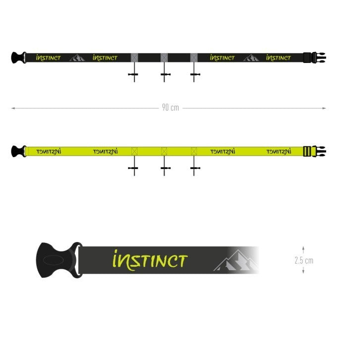 Instinct Trail Race Number Belt