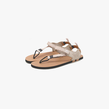 Salin Sandal Pyopp Fledge - Tapak V1.5 Barefoot Flip Flops - Latte