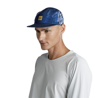 Topi Buff Original - 5 Panel Go Cap Arius Blue