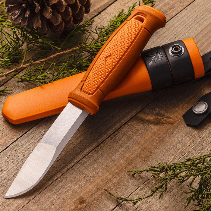 Morakniv Kansbol with Polymer Sheath - Pisau Bushcraft Stainless Steel