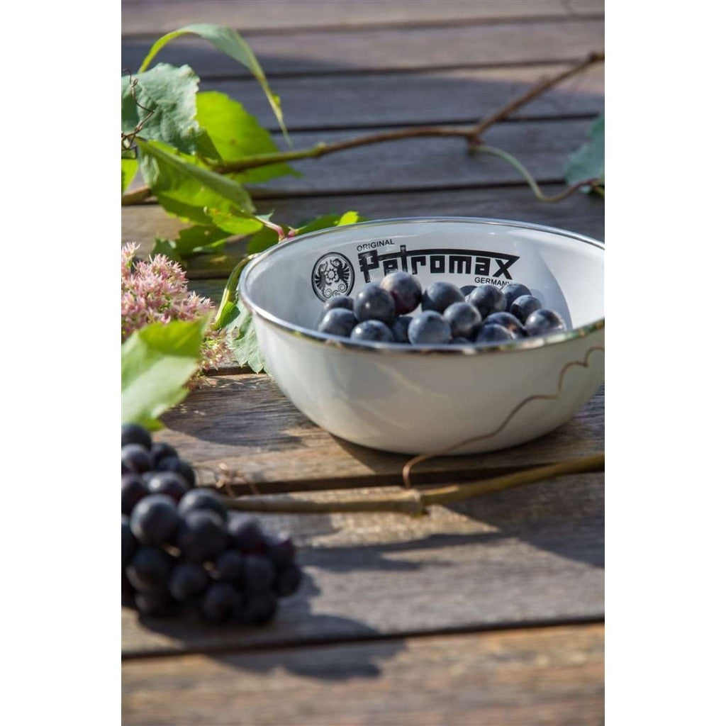 Mangkok Enamel Outdoor - Petromax Enamel Bowls White (2pcs)