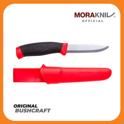 Pisau Morakniv Stainless Steel - Companion Rescue SRT Safe