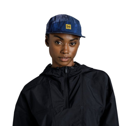 Topi Buff Original - 5 Panel Go Cap Arius Blue