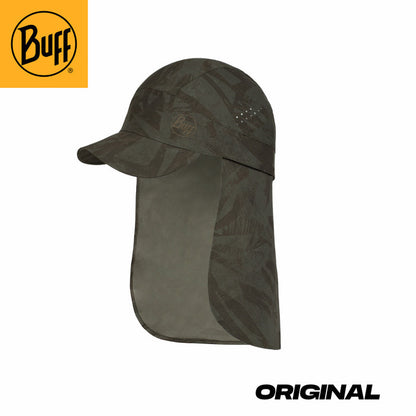 Topi Lari/Hiking - Buff Original Pack Sahara Cap Acai Khaki