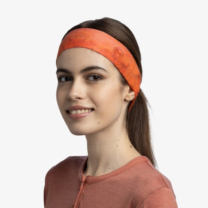 Buff Original CoolNet UV Slim Headband Keffy Nectarine