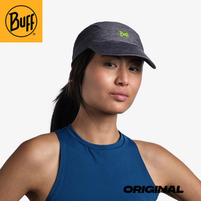 Topi Lari/Hiking - Buff Original Speed Cap Solid Htr Grey S/M