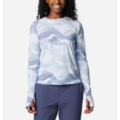 Columbia Women's Summit Valley Sun Deflector Long Sleeve - Whisper Undercurrent