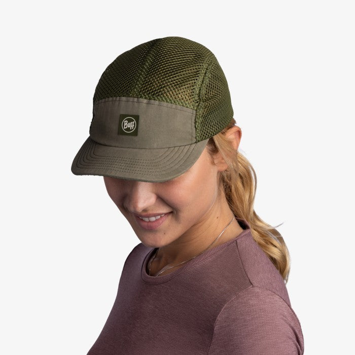 BUFF 5 Panel Air Cap Saret Military - Topi Outdoor/Adventure/Original