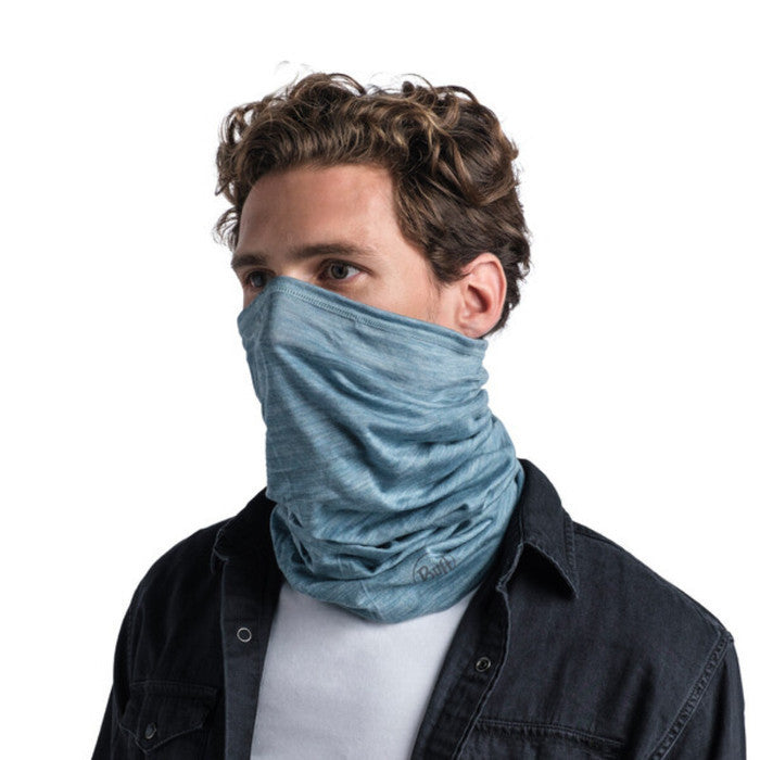 Masker Multifungsi - Buff Original Merino Lightweight Solid Pool