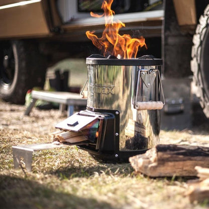 Kompor Outdoor Camping Portable - Petromax Rocket Stove Rf33