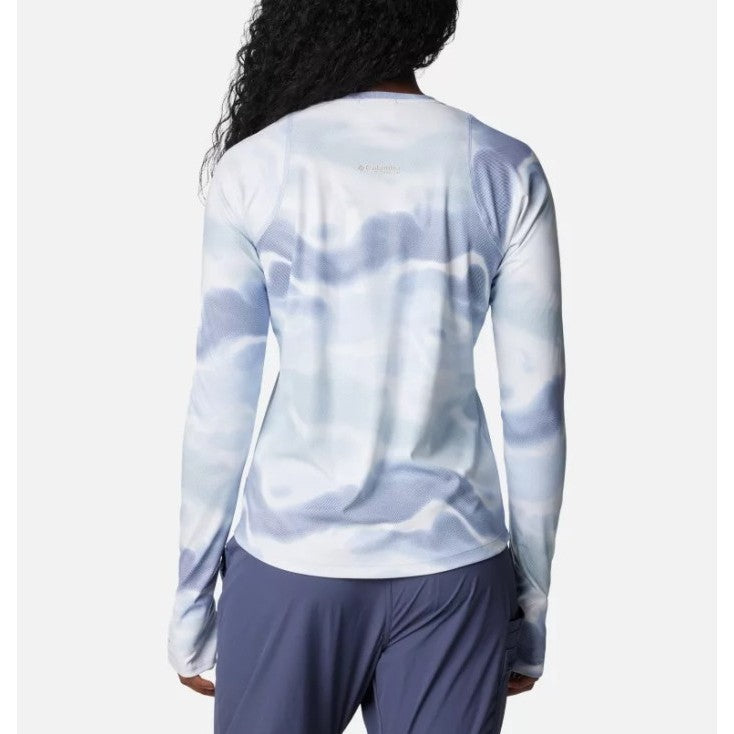Columbia Women's Summit Valley Sun Deflector Long Sleeve - Whisper Undercurrent