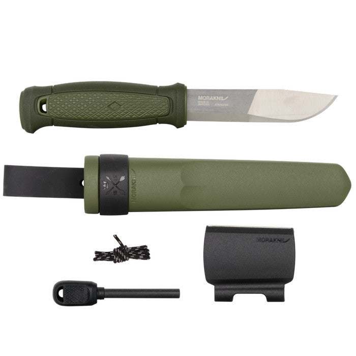 Morakniv Kansbol with Survival Kit - Pisau Bushcraft Stainless Steel