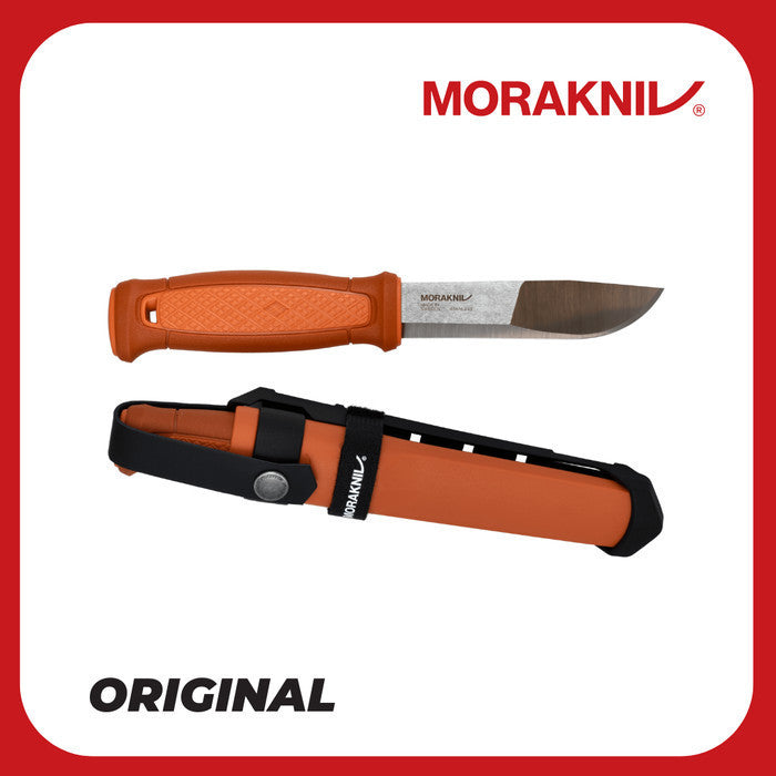 Pisau Morakniv Kansbol with Multi-Mount - Bushcraft Stainless Steel