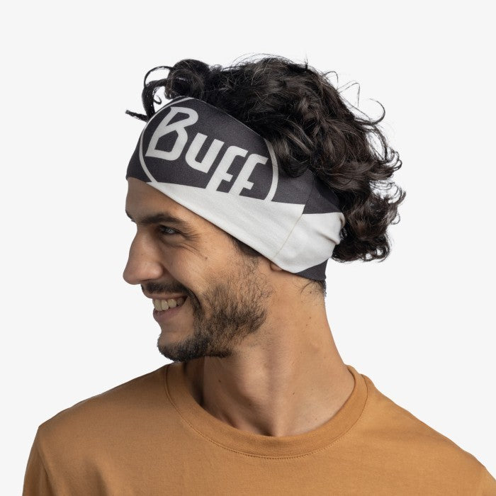 Buff Original Coolnet UV Wide Headband Arthy Graphite