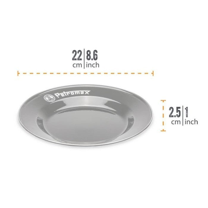 Piring Enamel Outdoor - Petromax Enamel Plates (2pcs)