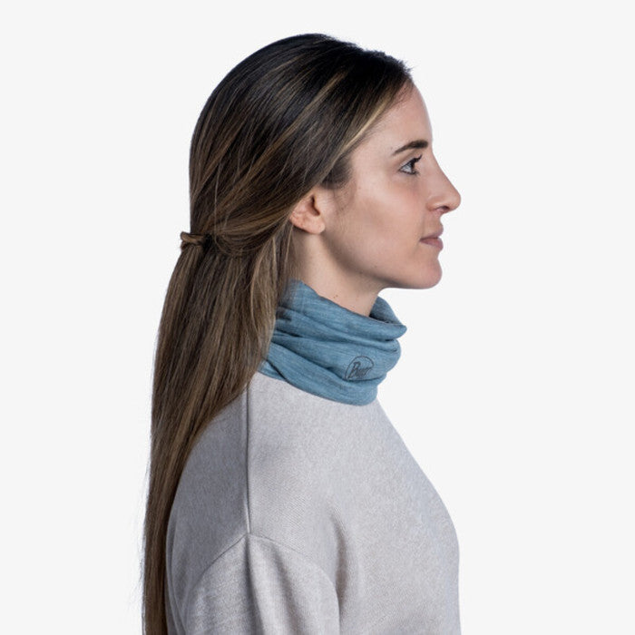 Masker Multifungsi - Buff Original Merino Lightweight Solid Pool