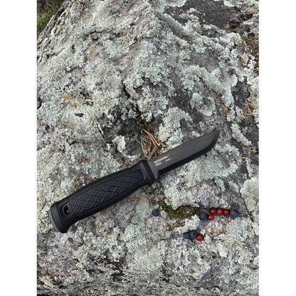 Pisau Morakniv Garberg BlackBlade with Multi-Mount - Carbon Steel Bushcraft
