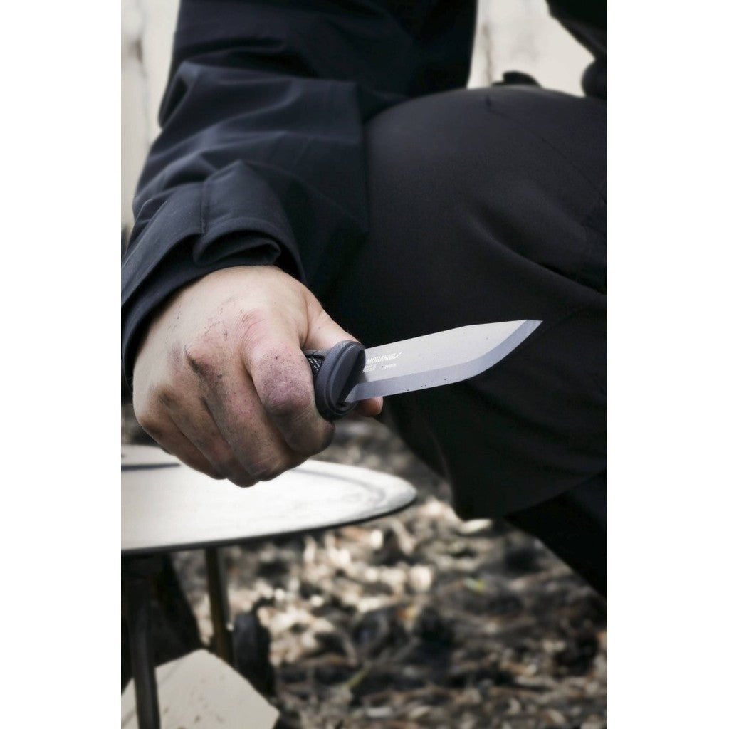 Pisau Morakniv Garberg BlackBlade with Multi-Mount - Carbon Steel Bushcraft