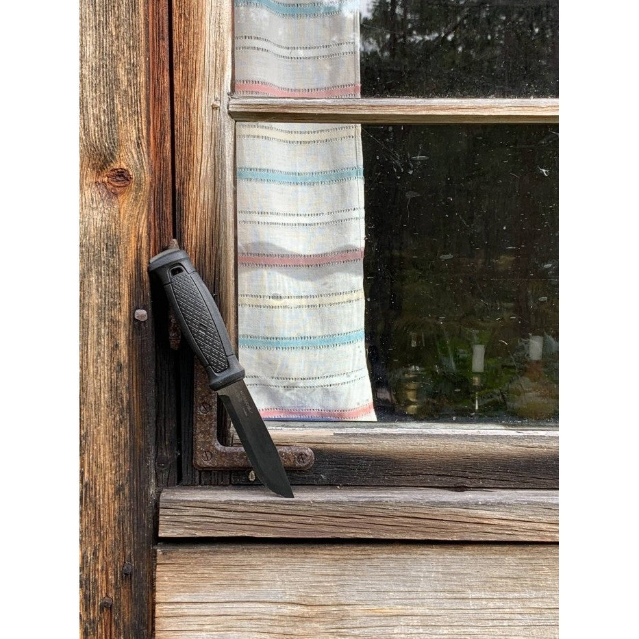 Pisau Morakniv Garberg BlackBlade with Multi-Mount - Carbon Steel Bushcraft