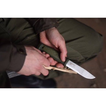 Morakniv Kansbol with Polymer Sheath - Pisau Bushcraft Stainless Steel