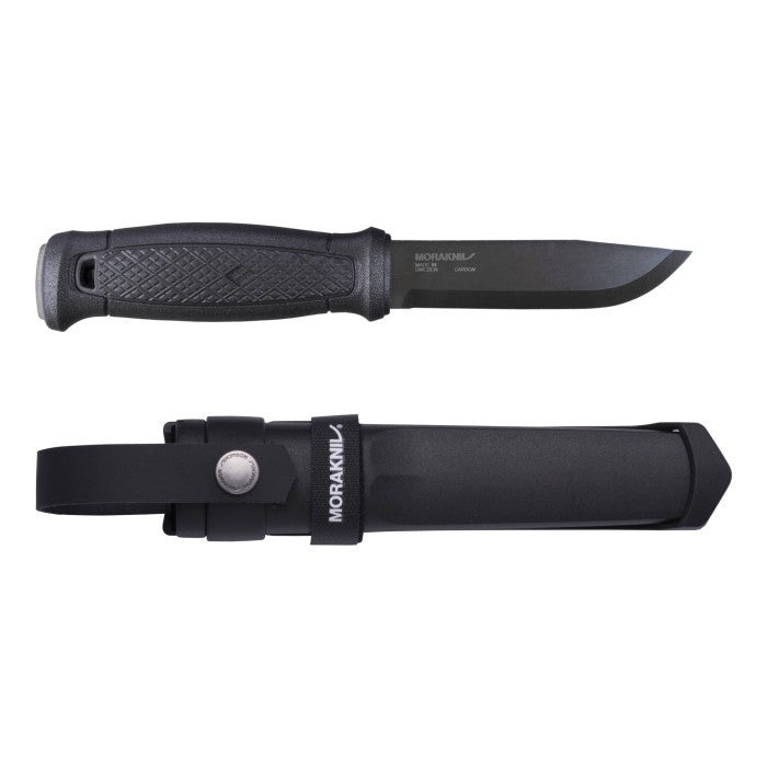 Pisau Morakniv Garberg BlackBlade with Multi-Mount - Carbon Steel Bushcraft