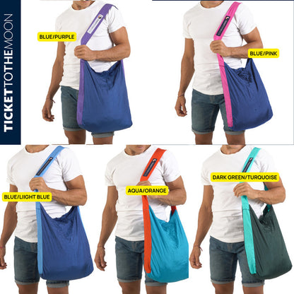 Ticket To The Moon Eco Bag (MEDIUM) - Tas Belanja Lipat Selempang