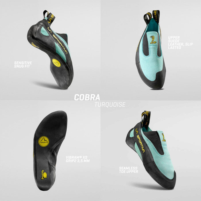 La Sportiva Cobra Turquoise - Sepatu Panjat/Climbing Shoes