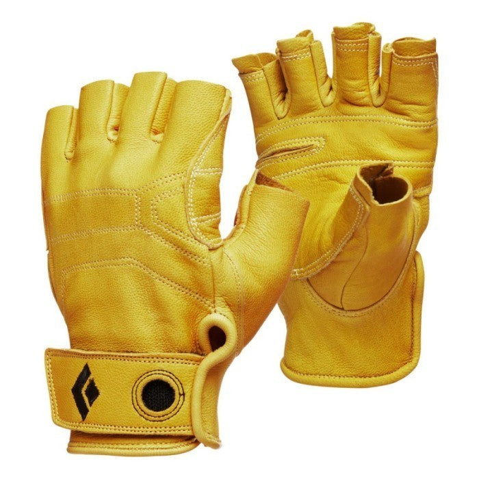 Black Diamond Stone Gloves (Size L) - Half Finger / Sarung Tangan Climbing Panjat Tebing
