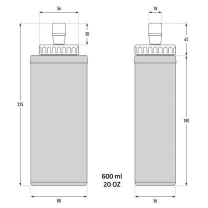 Instinct Soft flask 600ml - Botol Minum - Trail Running