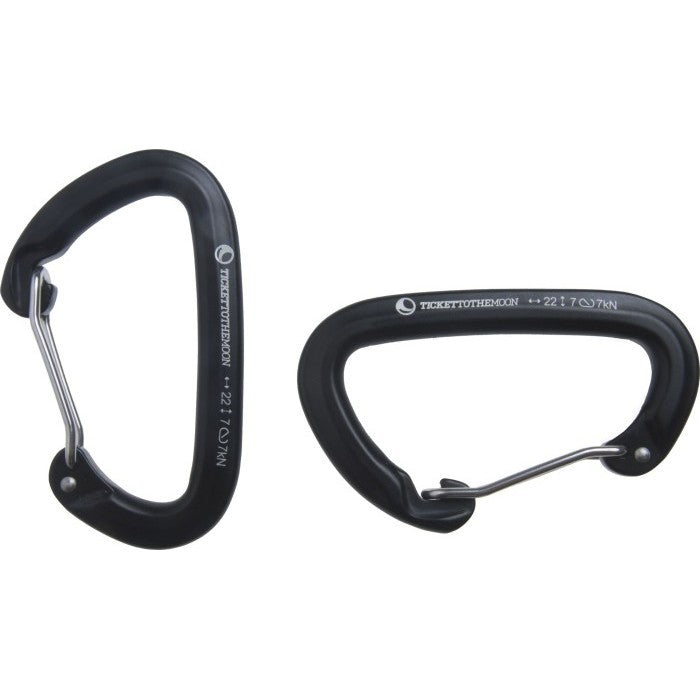 Ticket To The Moon - Carabiner 22kN