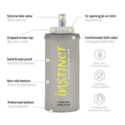 Instinct Soft flask 600ml - Botol Minum - Trail Running