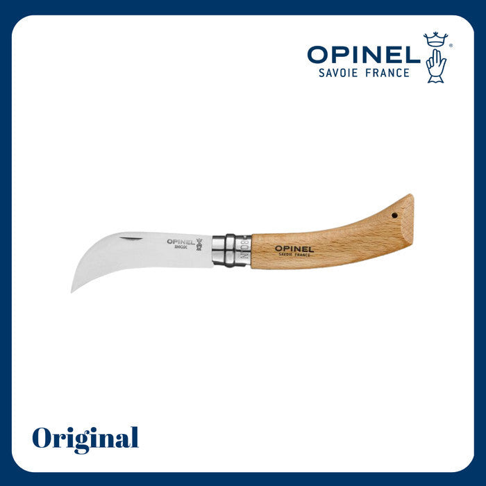 Opinel N°08 Pruning Knife/Grafting Billhook - Pisau Kebun