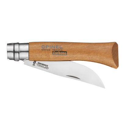 Opinel N°10 Carbon Steel Folding Knife - Pisau Lipat Outdoor