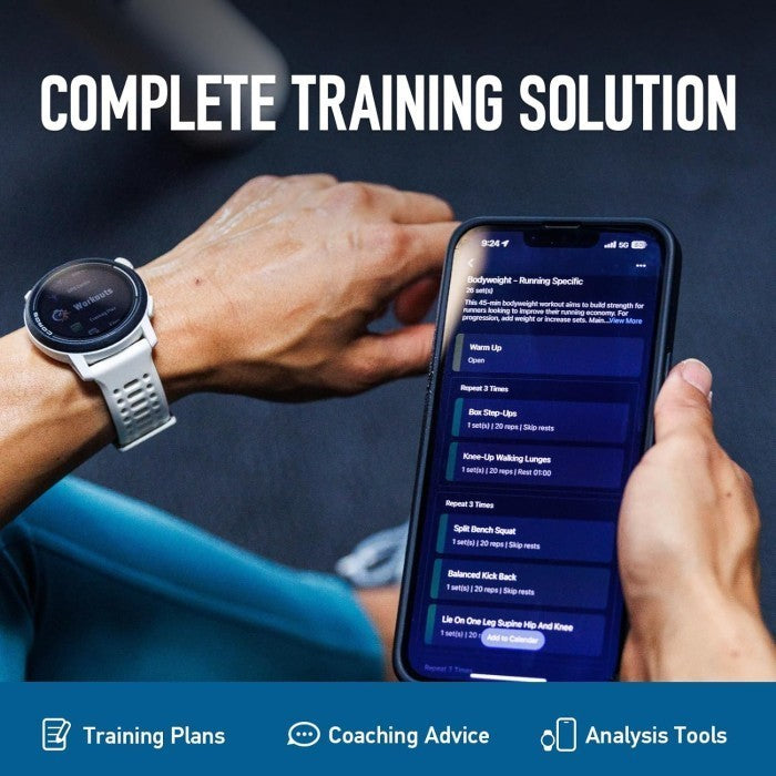 Coros Pace 3 GPS - Black Silicone Band / Running Sport Watch / Jam Tangan Smartwatch Outdoor