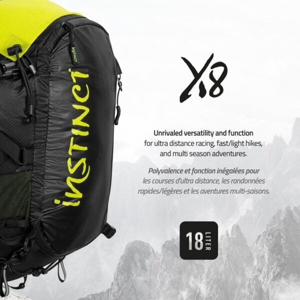 Instinct Trail Running Hydration Pack - X8–18L