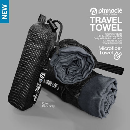 Pinnacle Travel Towel - Dark Grey