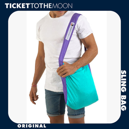 Tas Belanja Lipat Praktis Selempang - Ticket To The Moon Eco Bag SMALL