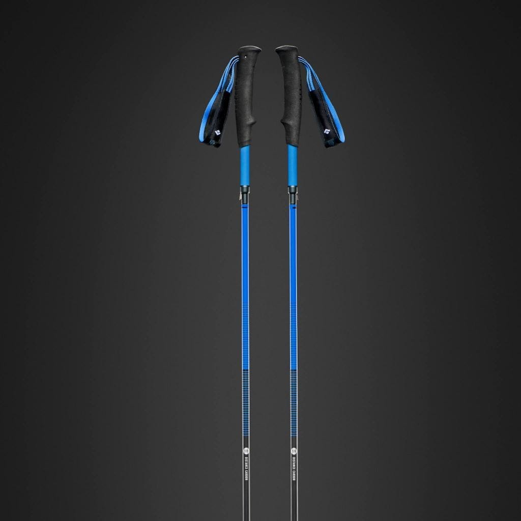 Trekking Pole Lari - Black Diamond NEW Distance Carbon Z Poles Ultra Blue