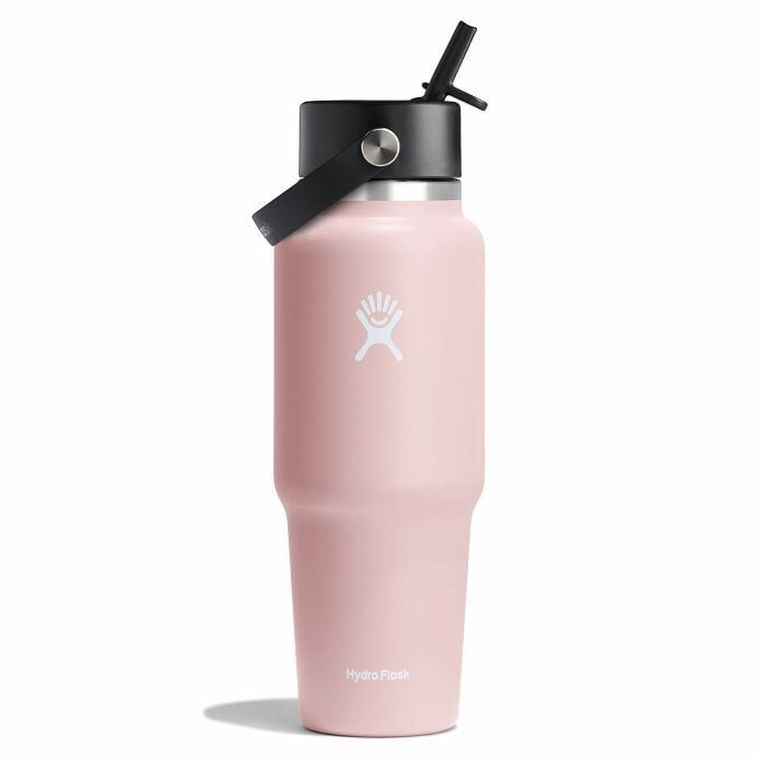Hydro Flask Wide Flex Straw Cap Travel Bottle Trillium 32Oz