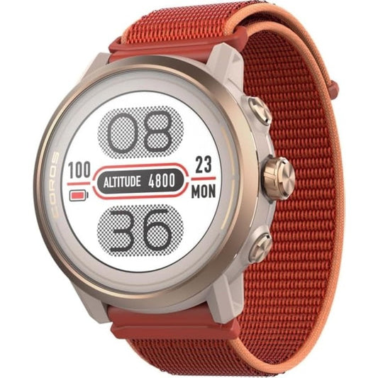 Coros Apex 2 GPS - CORAL / Adventure Outdoor Watch / Jam Tangan Smartwatch Trail Running