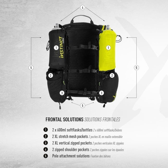 Instinct Trail Running Hydration Pack - X8–18L