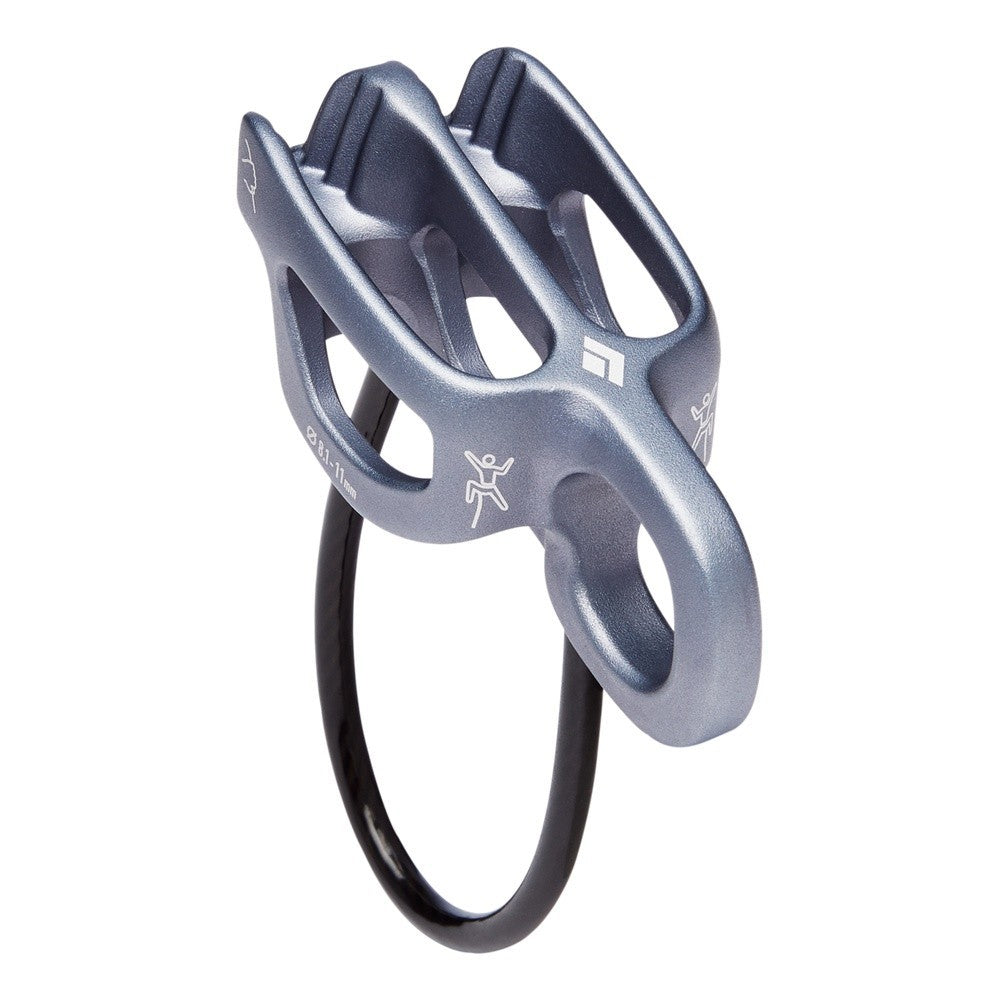 Black Diamond ATC Guide - Climbing Belay & Rappel Device - Anthracite