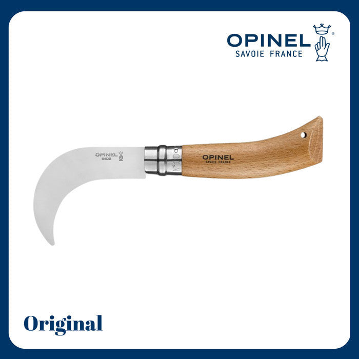 Opinel N°10 Pruning Knife/ Billhook - Pisau Kebun - Pisau Opinel
